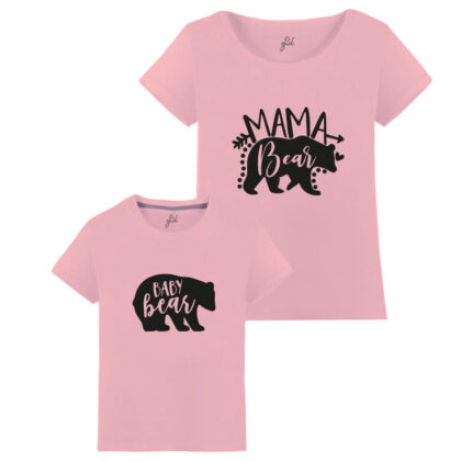 Camisetas Mamá Osa - Bebe Oso